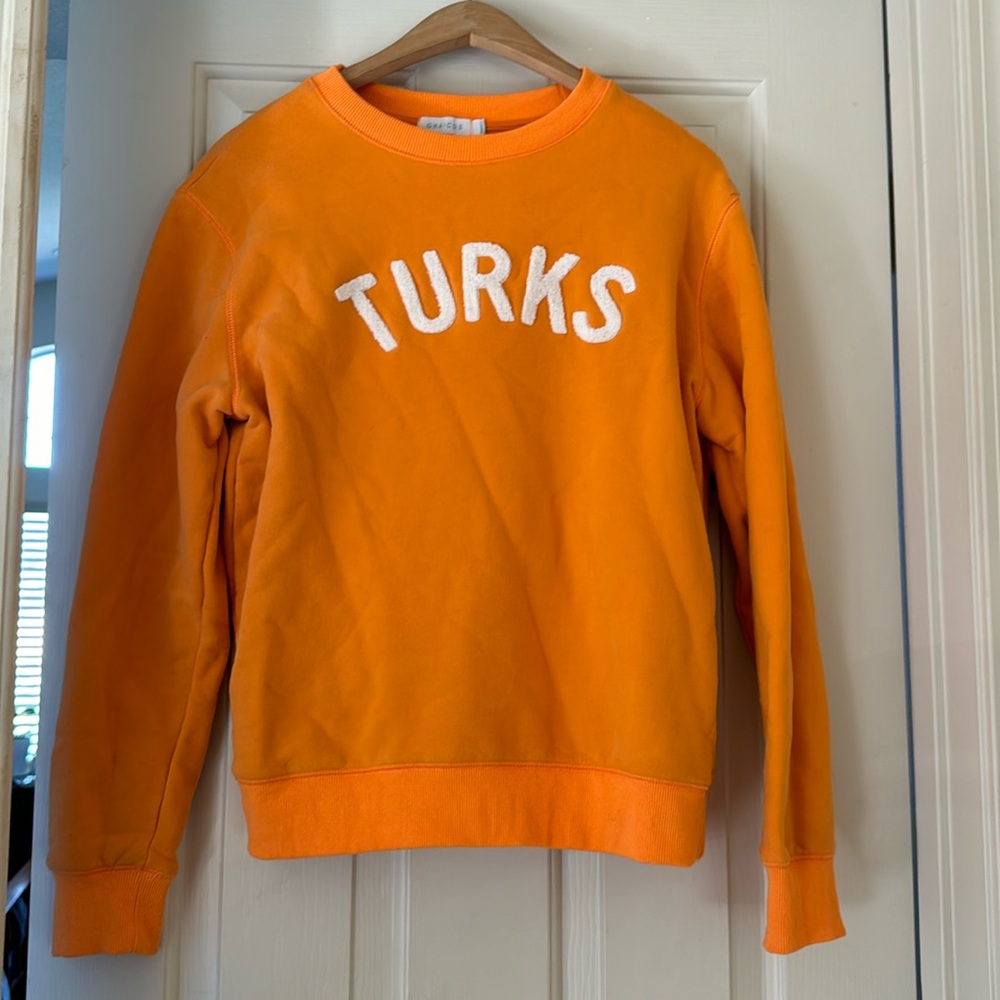 Orange Sweatshirt